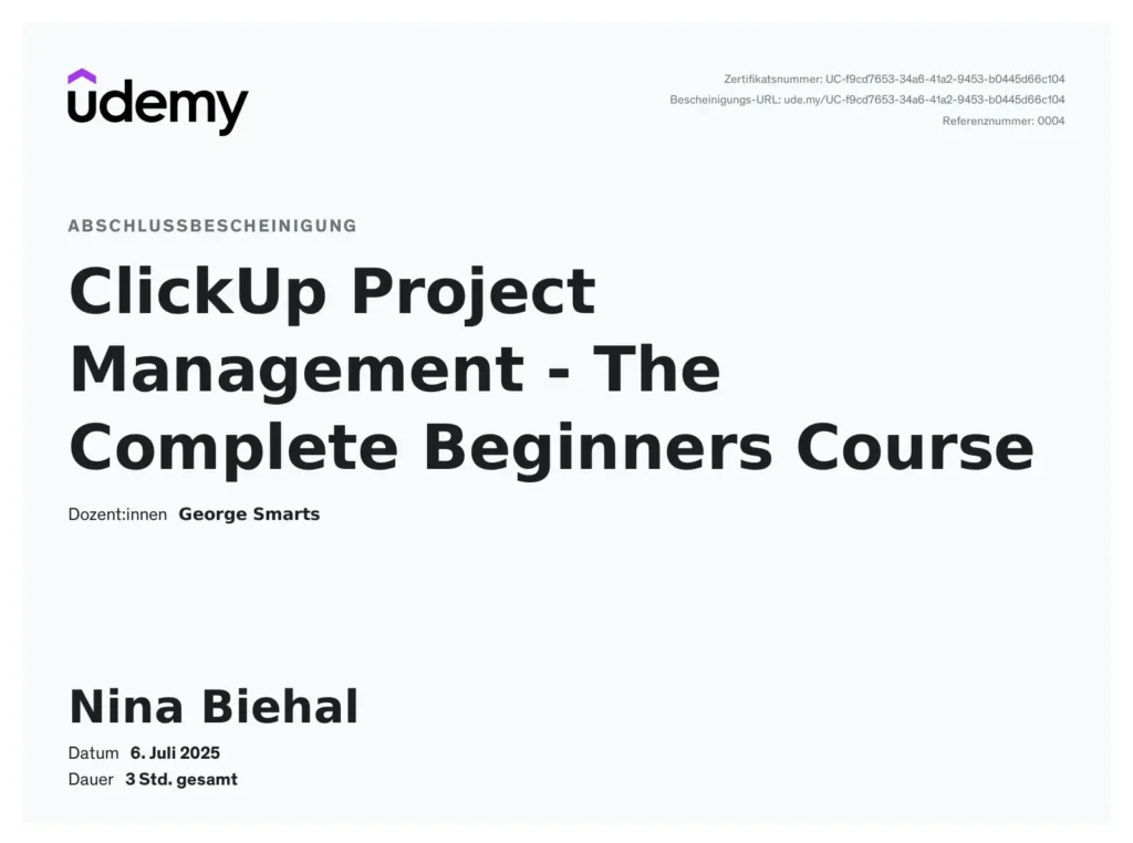 clickup projekt management 2025